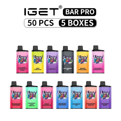 IGET Bar Pro 100 Pcs (10 Boxes) 1 vape wholesale