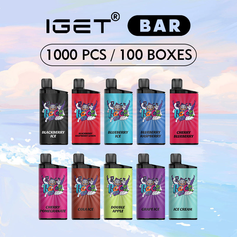 IGET Bar 1000 Pcs / 100 Boxes Wholesale — 1 vape wholesale